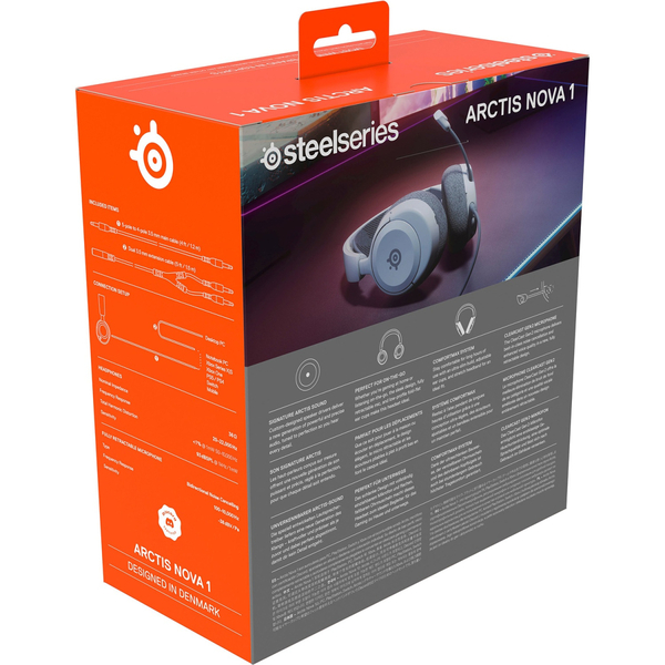 Навушники SteelSeries Arctis Nova 1 White (61607)