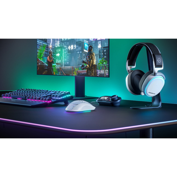 Миша SteelSeries Aerox 3 Wireless Snow 62608