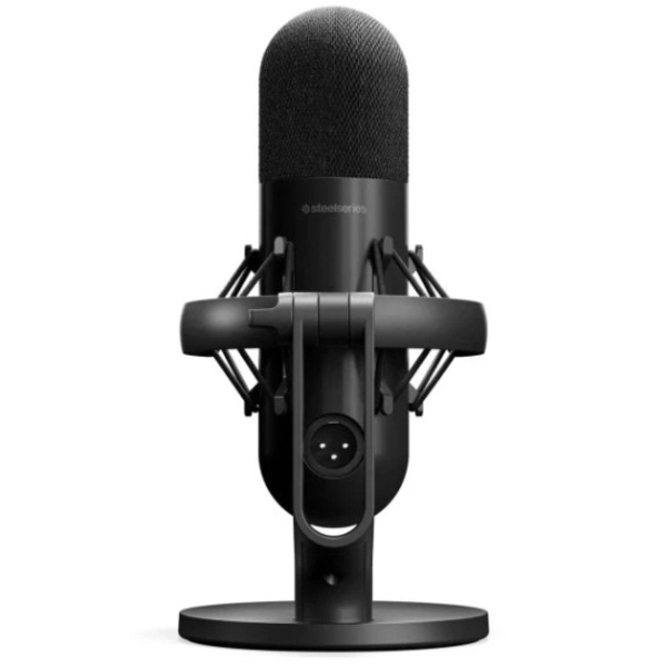 Ігровий стрім мікрофон SteelSeries Alias Pro RGB XLR Stream Mixer 1" Capsule