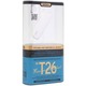 Bluetooth-гарнитура Remax RB-T26 White (6954851297413)
