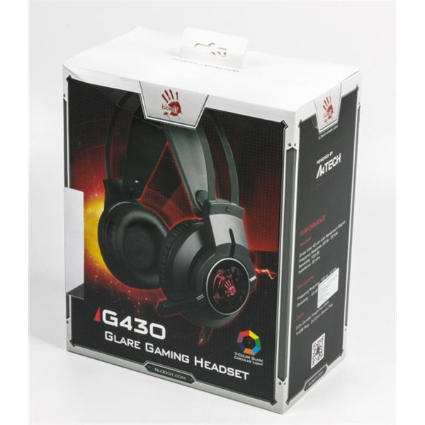Наушники A4Tech Bloody G430 Black