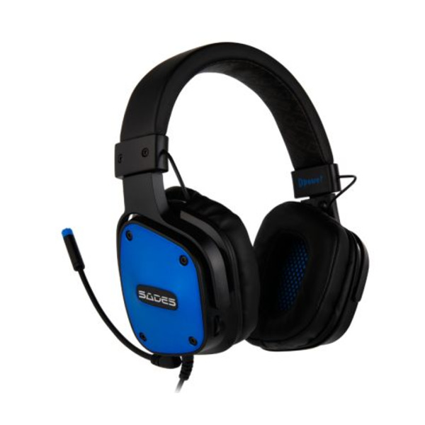 Гарнитура Sades SA-722 Dpower Black/Blue (sa722blj)