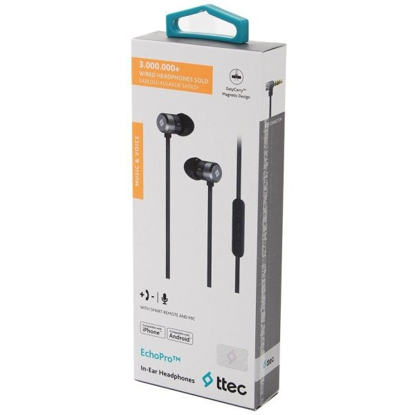 Наушники Ttec EchoPro Space Gray (2KM111S)