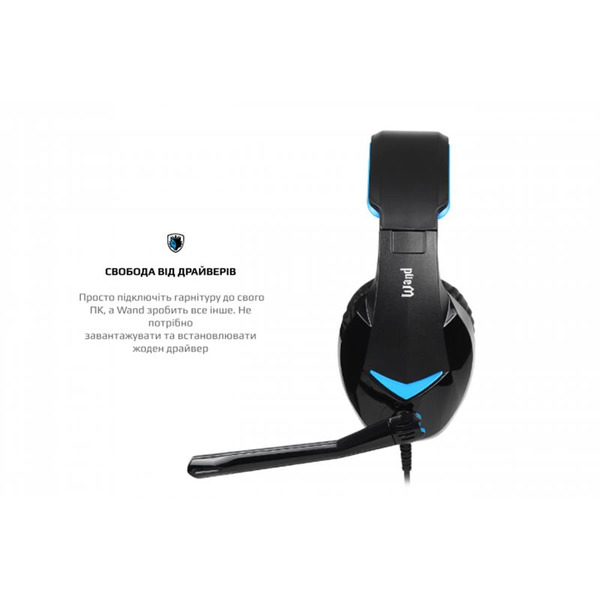 Навушники Sades SA-914 Wand Black/Blue LED (sa914bku)