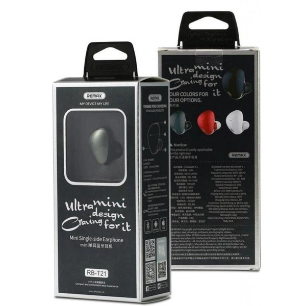 Навушники Remax RB-T21 Black (6954851287919)