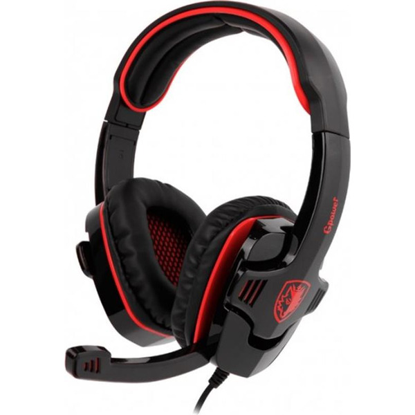 Наушники Sades SA-708GT Black/Red (sa708brj)