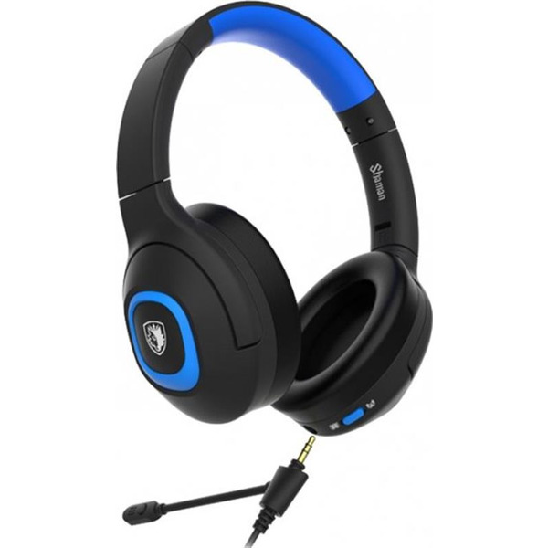 Навушники Sades SA-724 Shaman Blue (sa724blj)