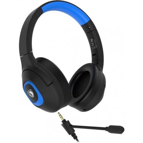 Навушники Sades SA-724 Shaman Blue (sa724blj)