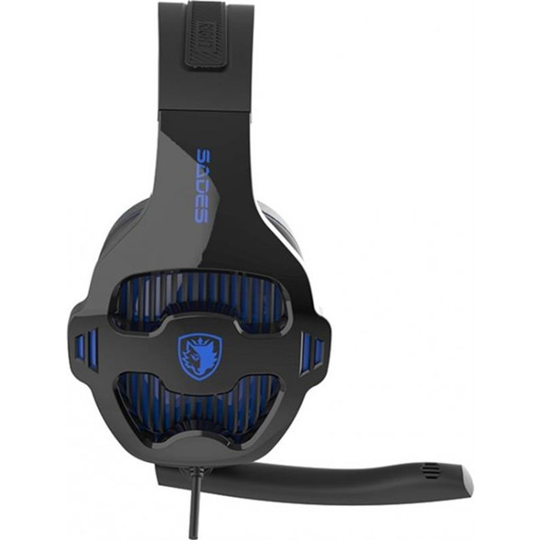 Гарнитура Sades SA-726 Ppower Black/Blue (sa726blj)