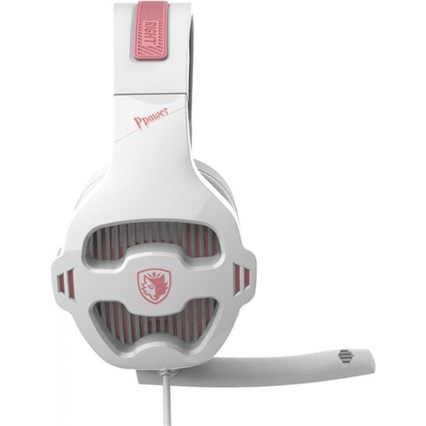 Навушники Sades SA-726 Ppower White/Pink (sa726wpj)