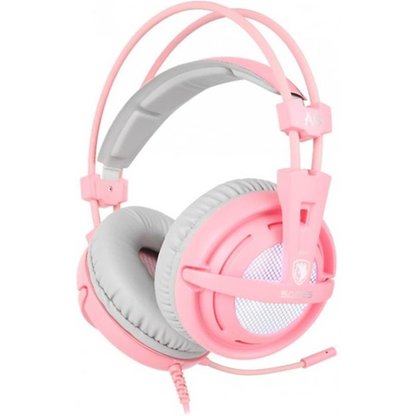Наушники Sades A6 Pink (saa6pku)
