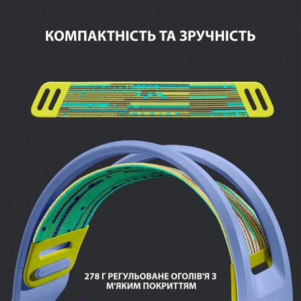 Навушники Logitech G733 Lilac (981-000890)