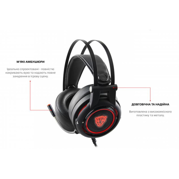 Наушники Motospeed H18 Black (mth18he)