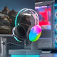 Гарнитура Aula S505 RGB Transparent Gaming Headset Black (6948391235479)