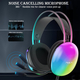 Гарнитура Aula S505 RGB Transparent Gaming Headset Black (6948391235479)