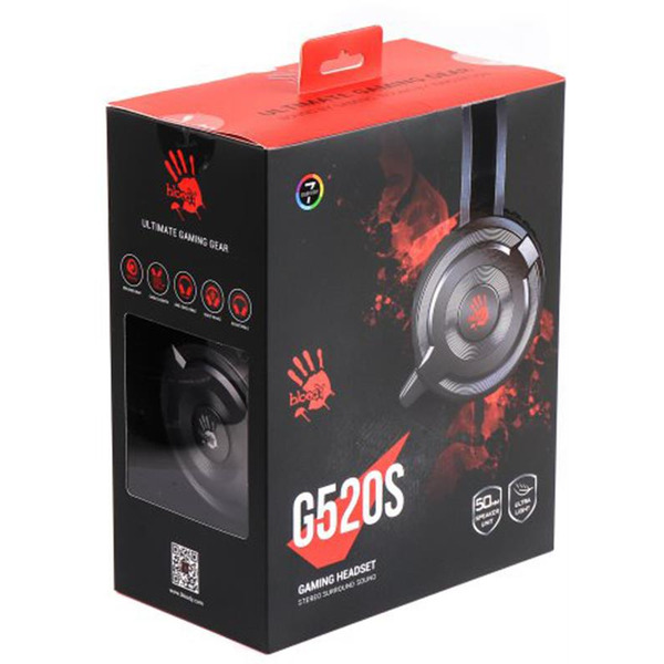 Навушники A4Tech Bloody G520S Grey