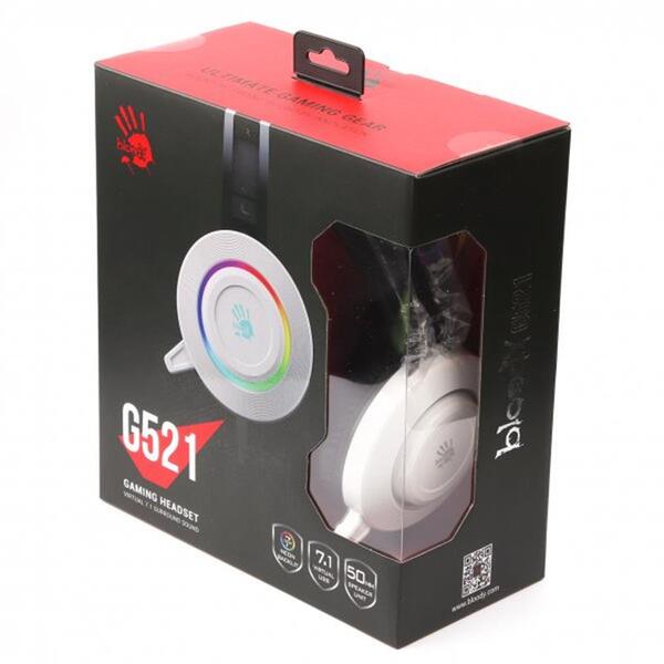 Навушники A4Tech Bloody G521 White