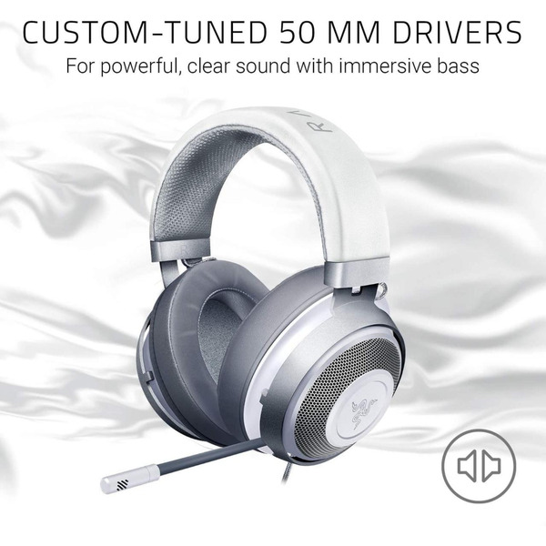 Навушники Razer Kraken Multi Platform Mercury Edition (RZ04-02830400-R3M1)