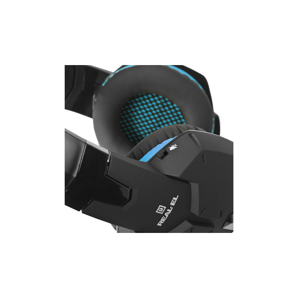 Навушники REAL-EL GDX-7500 Black/Blue