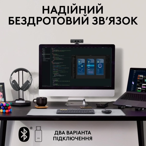 Наушники Logitech Zone Vibe Wireless UC Graphite (981-001199)