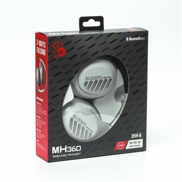 Навушники A4Tech Bloody MH360 Grey