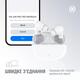Bluetooth-гарнитура Piko TWS-HalfMoon White (1283126583391)