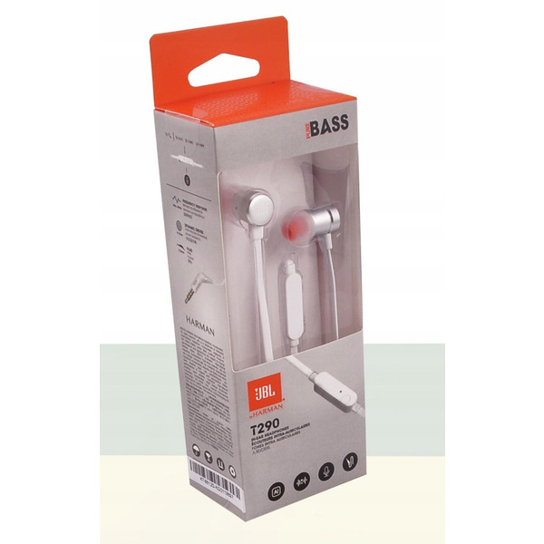 Наушники JBL T290 Silver (JBLT290SIL)