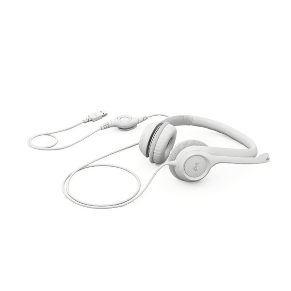 Навушники Logitech H390 USB White (981-001286)