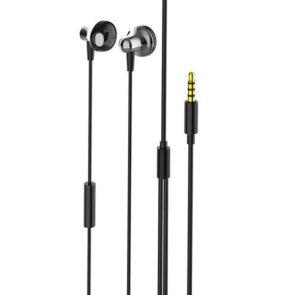 Навушники СolorWay Slim 3.5 mm Wired Earphone Blast 1 Black (CW-WD01BK)