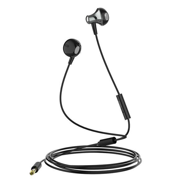 Навушники СolorWay Slim 3.5 mm Wired Earphone Blast 1 Black (CW-WD01BK)