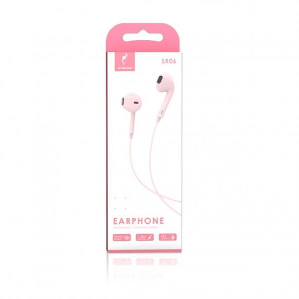 Навушники SkyDolphin SR06 Soft Pink (HF-000468)