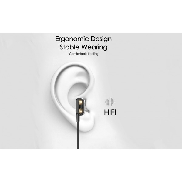 Навушники SkyDolphin SR21 Four Speakers with mic Black (HF-000483)