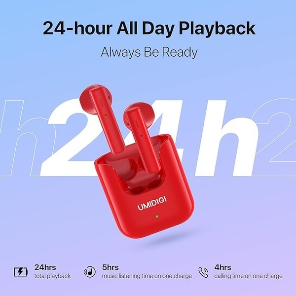 Навушники Umidigi AirBuds U Red_