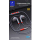 Гарнитура SkyDolphin SR01 with mic Red (HF-000475)