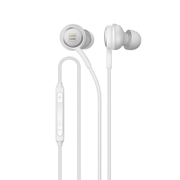 Наушники Luxe Cube HiRez Audio White (7775557575655)