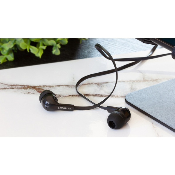 Навушники REAL-EL Z-1012 Black