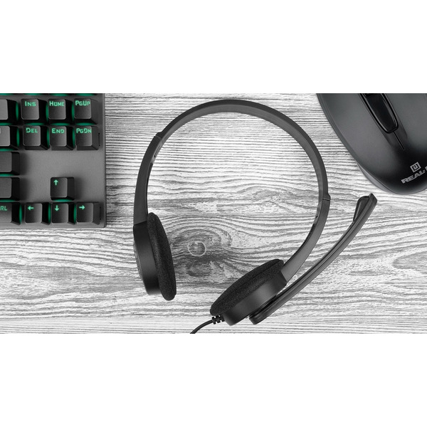 Навушники REAL-EL GD-012 Black