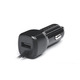 Автомобільний зарядний пристрій REAL-EL CA-17 (2USB, 2.1A) Black + кабель Lightning