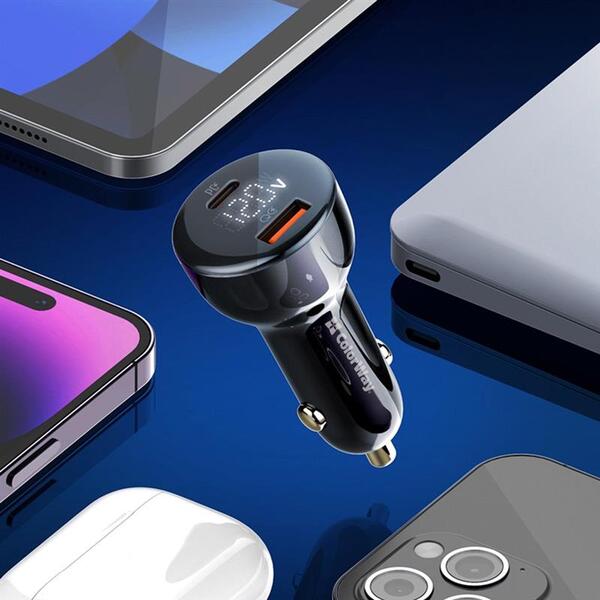 Автомобильное зарядное устройство ColorWay Power Delivery Port PPS USB (USB-A+USB-C, 100W) PD, QC Black (CW-CHA044PD-BK)