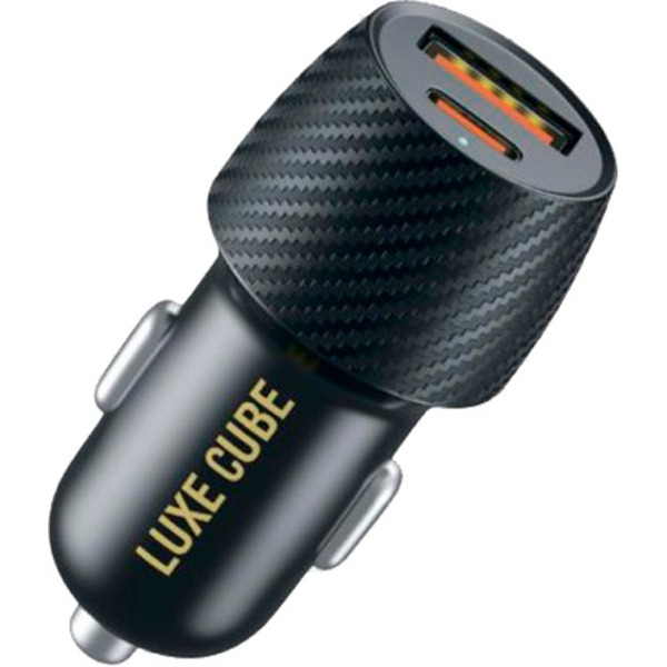 Автомобильное зарядное устройство для Luxe Cube 36W (2USBх3A) Black (4446689880957)