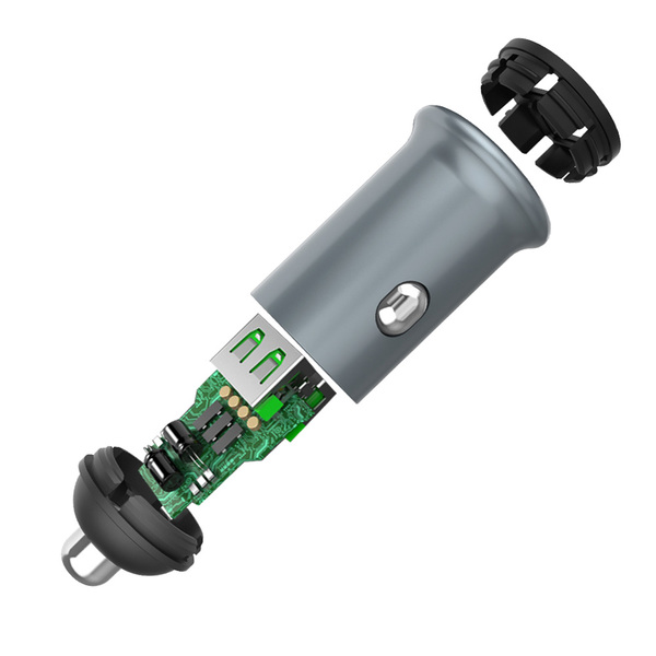 Автомобильное зарядное устройство для ColorWay (2USBx2.4A, 36W) Quick Charge 3.0 Gray (CW-CHA036Q-GR)