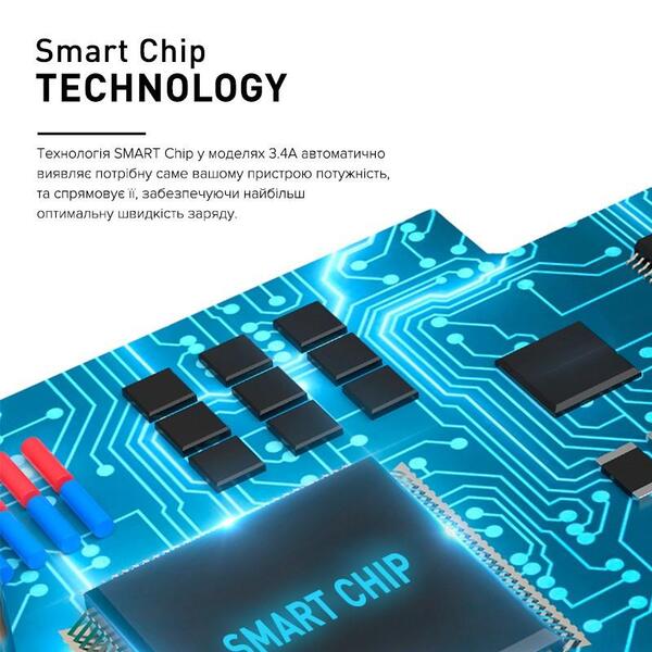 Автомобильное зарядное устройство Luxe Cube Guardian N 2USB 3.4А, белый (8889998898484)