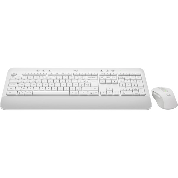 Комплект (клавіатура, миша) бездротовий Logitech MK650 Combo for Business White (920-011032)