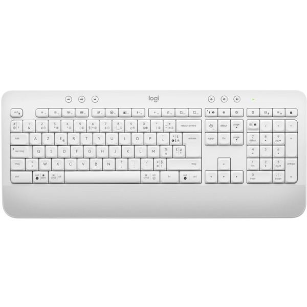 Комплект (клавіатура, миша) бездротовий Logitech MK650 Combo for Business White (920-011032)