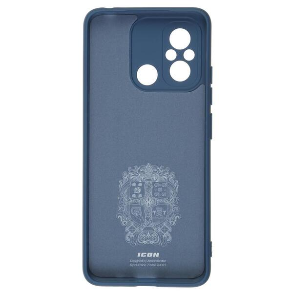 Чехол-накладка Armorstandart Icon для Xiaomi Redmi 12С/11A Camera cover Dark Blue (ARM65967)