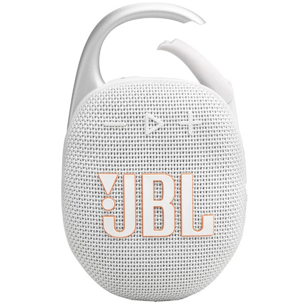 Портативна колонка JBL Clip 5 White (JBLCLIP5WHT)