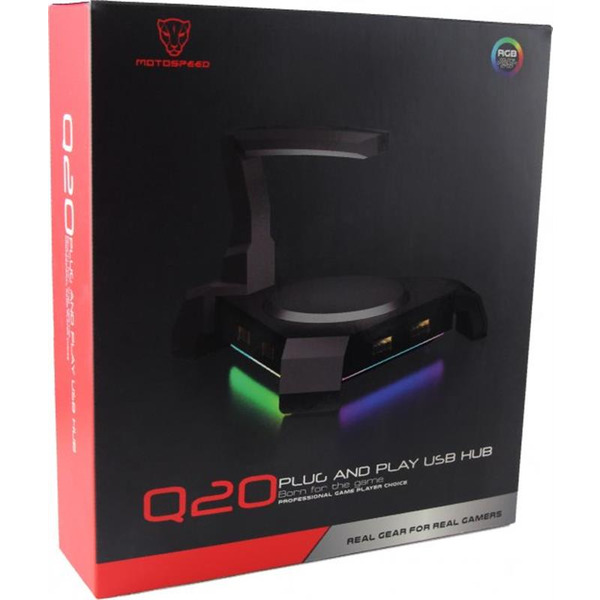 Держатель для кабеля Motospeed Q20 Black (mtq20)