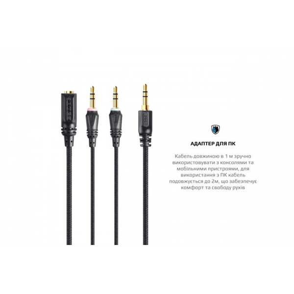 Навушники Sades SA-721 Spirits Black (sa721bkj)