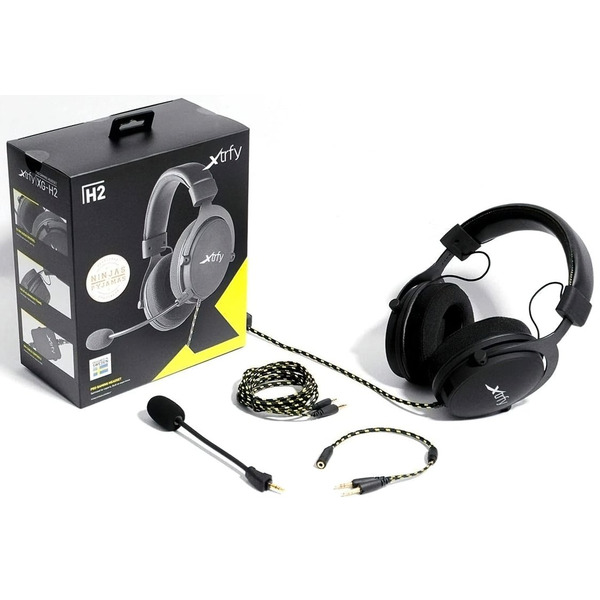 Навушники Xtrfy H2 (3.5mm/USB), Black