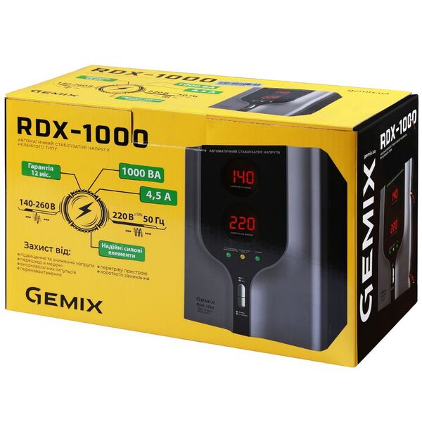 Стабілізатор Gemix RDX-1000